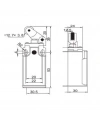 Gwest GLS-111 Açısal Metal Makaralı Tek Yön Limit Switch 1NO + 1NC