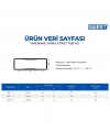Gwest GPET-1 17x30mm Pano Etiket Taşıyıcı 100 Adet
