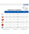 Gwest GW-2.5x2 Geçmeli Buat Klemens Beyaz 1 Adet