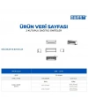 Gwest GW-2x15 2 Kutuplu 125A Girişli Dağıtıcı Ünite