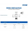 Gwest GW-4x7 4 Kutuplu 125A Girişli Dağıtıcı Ünite