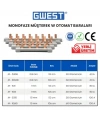 Gwest M-531 1mm 53cm 80A Monofaze Müşterek W Otomat Barası 60 Adet