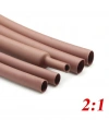 Gwest Woer Isı İle Daralan Makaron Kahverengi 102mm 25 Metre