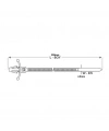 Gwest GTP 200 ST 200x4.8mm Distanslı Kablo Bağı 100 Adet 