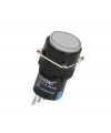 HBZS1-A AY-11Z 16mm Anahtarlı Buton - Beyaz