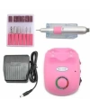 HC-601 Manikür Pedikür Tırnak Törpü Seti - Pembe