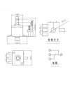 HD-42 Micro Switch 4-Pin