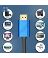 HDMI Kablo 4K Kalitesi Altın Uçlu Korumalı 15 Metre
