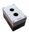 HJ9 22mm Buton Kutusu Gri-Siyah İkili