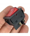 IC-104-S Geniş Işıklı Anahtar 30A 250V ON-OFF 4P