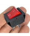 IC-104C Vida Bacak Geniş Işıklı Anahtar ON-OFF 4P 220V