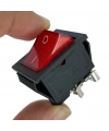 IC-104C Vida Bacak Geniş Işıklı Anahtar ON-OFF 4P 220V