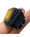 IC-104W Geniş Körüklü Işıklı Anahtar On-Off 4P Sarı