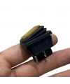 IC-104W Geniş Körüklü Işıklı Anahtar On-Off 4P Sarı