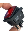 IC-104W-S Körüklü Geniş Işıklı Kırmızı Anahtar 30A ON-OFF 4P