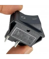 IC-106 Geniş Işıksız Anahtar ON-OFF 4P