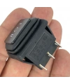 IC-108W Geniş Işıksız Körüklü Anahtar ON-OFF-ON 6P