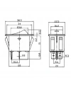 IC-113B Otomotiv Anahtarı Ledli 12V 35A