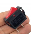 IC-114 Tekli Dar Işıksız Anahtar On-Off 2P Kırmızı