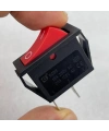 IC-114 Tekli Dar Işıksız Anahtar On-Off 2P Kırmızı