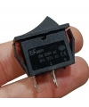IC-114 Tekli Dar Işıksız Anahtar On-Off 2P Siyah