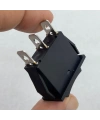 IC-115 Tekli Dar Işıksız Anahtar On-Off-On Siyah