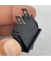 IC-116 Dar Işıksız Yaylı Anahtar Off-Mom 2P Siyah