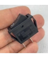 IC-116 Dar Işıksız Yaylı Anahtar Off-Mom 2P Siyah