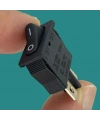 IC-117A Mini Dar Işıksız Anahtar ON-OFF 2P