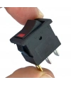 IC-118A Mini Led Işıklı Anahtar 12V 3P