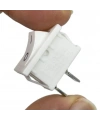 IC-120B Mini Işıksız Anahtar 2P On-Off Beyaz