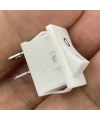 IC-120B Mini Işıksız Anahtar 2P On-Off Beyaz