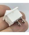 IC-120B Mini Işıksız Anahtar 2P On-Off Beyaz
