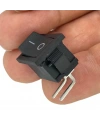 IC-120D Mini Işıksız Anahtar İğne Bacak 90 Derece ON-OFF 2P