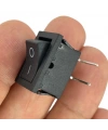 IC-120D Mini Işıksız Anahtar İğne Bacak 90 Derece ON-OFF 2P