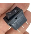 IC-125 Mini Işıksız Yaylı Anahtar OFF-MOM 3P