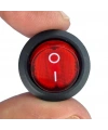 IC-131-0 Mini Yuvarlak Işıklı Anahtar 220V 3P