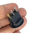 IC-131-0 Mini Yuvarlak Işıklı Anahtar 220V 3P