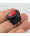 IC-131 Yuvarlak Işıklı Anahtar On-Off 3P Kırmızı