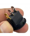 IC-131 Yuvarlak Işıklı Anahtar On-Off 3P Yeşil