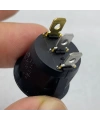 IC-132A Yuvarlak Nokta Işık Anahtar On-Off 3P 12V Kırmızı