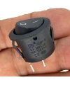 IC-133-2 Yuvarlak Işıksız Anahtar Yaylı (On)-Off 2P
