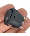 IC-133-6 Yuvarlak Tekne Tipi Anahtar ON-OFF 6P