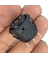 IC-134-2 Yaylı Yuvarlak Işıksız Anahtar (ON)-OFF-(ON) 3P