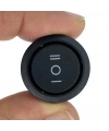 IC-134-6 Yuvarlak Tekne Tipi Anahtar ON-OFF-ON 6P
