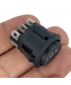 IC-134-6 Yuvarlak Tekne Tipi Anahtar ON-OFF-ON 6P