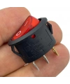 IC-134B Oval Işıklı Anahtar On-Off 3P