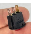 IC-134D Mini Yuvarlak Anahtar Işıklı On-Off 3P