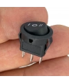 IC-134E-5 Yuvarlak Mini Anahtar ON-OFF-ON 3P