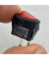 IC-134E Kırmızı Yuvarlak Anahtar Işıksız On-Off 2P